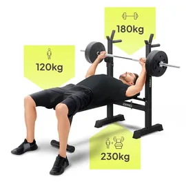 Zipro Core klappbar mit Langhantelablage schwarz, NO SIZE