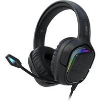 Black Shark Gaming-Headset (Präzises räumliches Klangerlebnis, Gaming Headset für PC, PS4, PS5, Xbox, Switch, Gaming Kopfhörer) schwarz