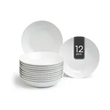 Home4You Suppenteller 12er Set, Ø 20 cm