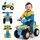 SUN BABY Rutschauto ab 1 Jahr, Quad Rutscher, Babyquad, Fahrzeug Rutschfahrzeug Babyauto Auto (Gelb)