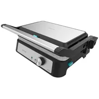 Cecotec - Elektrische Grillgeräte Rock'nGrill 1500 Take&Clean Stone 1500