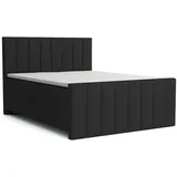 Deine Möbel 24 FEN 180 x 200 cm H4 Beige/Grau/Schwarz