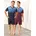 Sieh an Pyjama-Shorts Bunt 52/54
