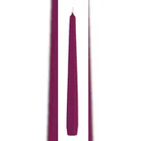 Kopschitz Kerzen Spitzkerzen Brombeere 24 x 2,3 cm 50 St. rosa