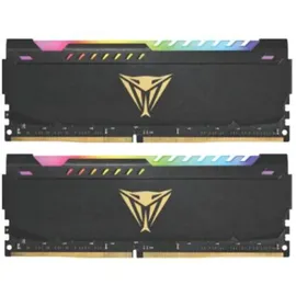 Patriot Viper Steel PVSR432G360C8K Speichermodul 32 GB 2 x 16 GB DDR4 3600 MHz, DDR4-RAM, DIMM), RAM, Grau, Schwarz