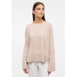 Strickpullover ETERNA, Damen, Gr. L, beige, 100% Wolle (Merino), casual, normal, Pullover