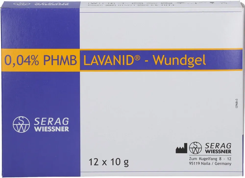 Lavanid Wundgel V+ 12X10 g