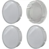 Nabenkappen Radkappen (Ohne Abdeckung, 60mm GRAU)