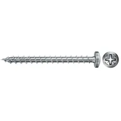 fischer 670538, Schraube, Metall, Holz, Allgemeiner Nutzen, Vollgewinde, Kuppelk