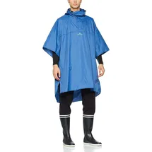 Ferrino Hiker Raincoat Poncho - Blue - S-M
