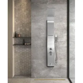 briso Duschpaneel mit Hydromassage, Armatur, Duschsäule, Regendusche