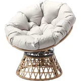 PAPASAN Sessel mit Rattan-Effekt und Kissen