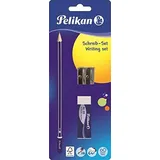 Pelikan Schulset mit Bleistift HB, Radierer AL20 und Doppelanspitzer, 3er Set
