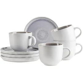 Mäser Elea Kaffeeservice 8-tlg. türkis/Flieder
