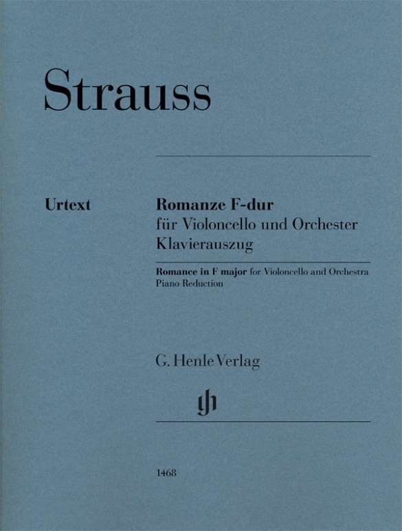 G. Henle Urtext-Ausgabe / Strauss  Richard - Violoncelloromanze F-Dur  Kartoniert (TB)