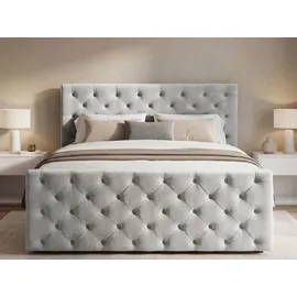 GRAINGOLD Montego 160 x 200 cm Hellgrau