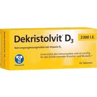 Trommsdorff DEKRISTOLVIT D3 2.000 I.E. Tabletten 60 St