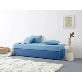 MAINTAL Polsterliege MAINTAL "Diana", blau, B:83cm L:203cm, Komplettbetten