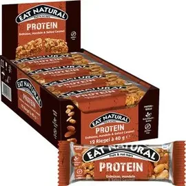 eat-natural Proteinriegel Salted Caramel 12 x 40 g