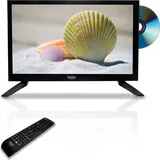 Bundle: XORO HTC 1949 V2 (18.5" LED TV,DVD,Triple Tuner) incl. freenet TV CI+ Modul DVB-T2 - 3 Monate) - Schwarz