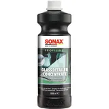 Sonax PROFILINE Glass Detailer Concentrate (1 Liter) Glasreinigerkonzentrat und Gleitmittel für Reinigungsknete | Art-Nr. 03363000