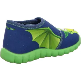 Fischer Markenschuh Hausschuhe Blau 20
