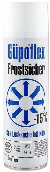 Leckfinder-Spray frostsicher in 400 ml Spraydose - DIN-DVGW-geprüft und zugelassen ** 1l/15,73 EUR