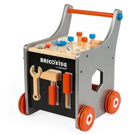 Janod Brico'Kids Magnetischer Werkstattwagen 25-tlg.