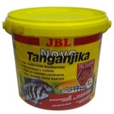 JBL NovoTanganjika 30022 Alleinfutter für räuberische Buntbarsche, Flocken 5,5 l