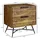 Wohnling Nachtschrank NISHAN 40 x 60 x 60 cm Braun