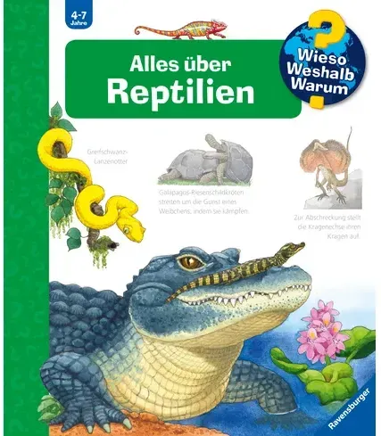 Wieso? Weshalb? Warum? (SW900), Band: 64  - Alles über Reptilien