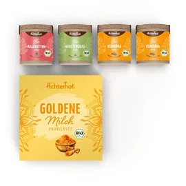 achterhof Goldene Milch Probierset Bio
