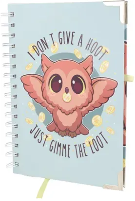 Crit Stones Gimme Loot Deluxe Notebook