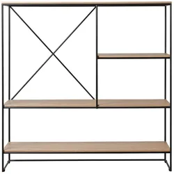 Fritz Hansen - Planner Regal medium, Eiche / schwarz