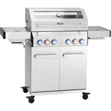 TAINO PLATINUM YAMARA 4+2 Gasgrill Edelstahl 4 Brenner Sear-Burner Backburner