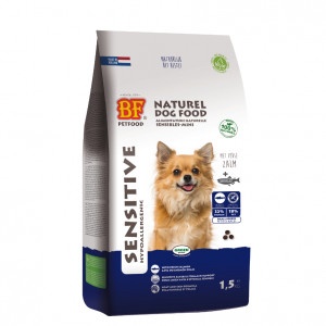 BF Petfood Sensitive Mini Hypoallergenic zalm hondenvoer  1,5 kg
