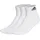 adidas Cushioned Sportswear Ankle 3er Pack White / Black 46-48