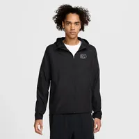 NIKE M NSW SW AIR RUN JKT BLACK/BLACK, BLACK/BLACK, M