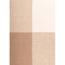 Capelli New York CAPELLI NEW YORK, Damen, braun (camel combo), Twill, Polyester, gemustert, mehrfarbig, Modetücher, tricolor, leichte Fransenkante, Farbverlauf