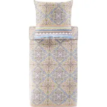 BASSETTI MARECHIARO Bettwäsche + 1 Kissenhülle aus 100% Baumwollsatin in der Farbe Lavendel 155x220 + 1 K 80x80 cm - 9327392