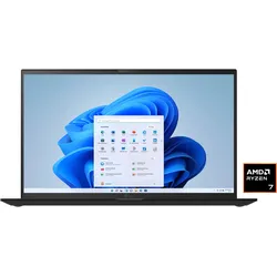 LG Notebook "Gram 15" Laptop", schwarz, 32 GB RAM 1000 GB SSD, RyzenTM AI 7, Windows 11 Home, Notebooks