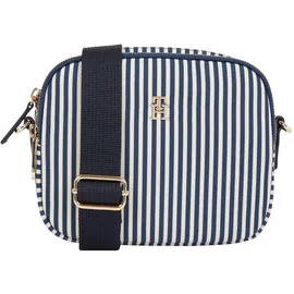 Tommy Hilfiger Poppy Summer Camera Bag Umhängetasche Kunstleder Space Blue