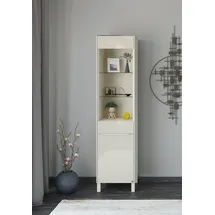 Set One by Musterring Standvitrine Reno 48 x 42 x 197 cm Braun