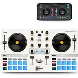 Hercules DJControl Mix Ultra – Mobiler DJ-Controller für Smartphones (iOS/Android)