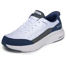 SKECHERS Contour Foam - Cozy Fit Herren Weiß/Blau 48,5