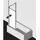 Kermi Vario 2000 Faltwand 1-flügelig V2FW1065141YK 70,1-71,7x140cm, silber m., ESG SR Opaco Clean