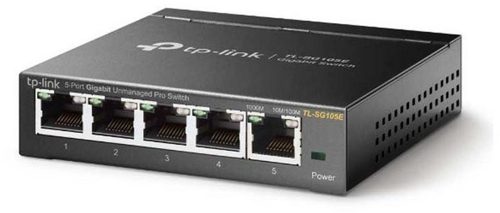 tp-link TL-SG105E 5-Ports Gigabit Easy WLAN-Router cw-mobile