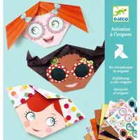 Djeco Origami Lustige Gesichter