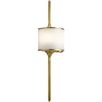 Kichler KL-MONA-L-NBR - LED-Badezimmer-Wandleuchte 2xG9/3,5W/230V IP44 - Messing,