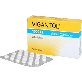 VIGANTOL 1.000 I.E. Vitamin D3 Tabletten 50 St.